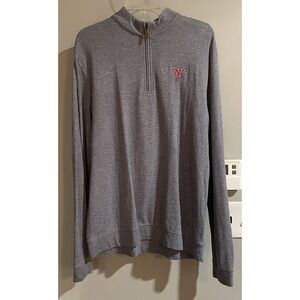 Johnnie O Sweater Youngstown YSU Flex Prep Quarter Zip Pullover‎ Mens Large